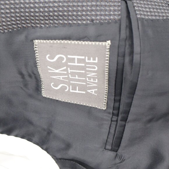 canali sport coat men's 44L three button silk wool waffle notch lapel vented - Picture 13 of 16